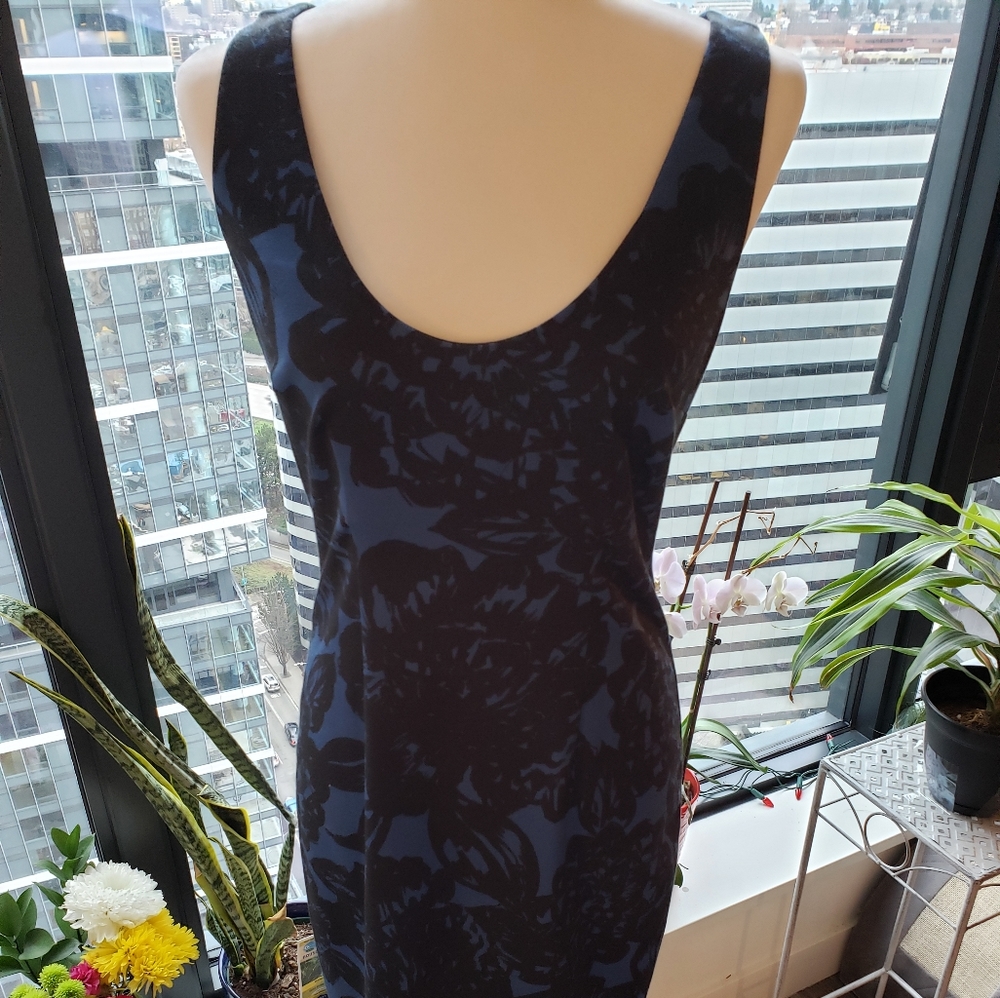 Trina Turk blue floral dress